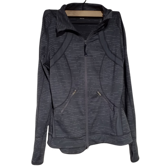 Zella Gray Full Zip Sweatshirt Jacket Women’s Size Large - Picture 1 of 6